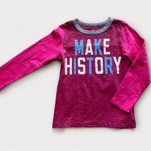 Peek Make History/Abe Lincoln tee Sz. 6/7